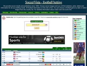 Soccervista.com old 5